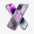 ACS04830 - iPhone 14 Pro Max Case Quartz Hybrid in crystal clear showing the back